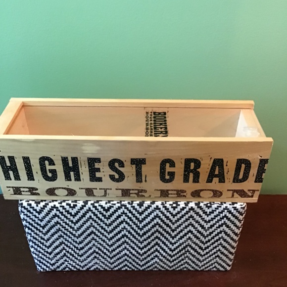 Bookers Bourbon Whiskey Wooden Crate Box Display Decor - Picture 2 of 6